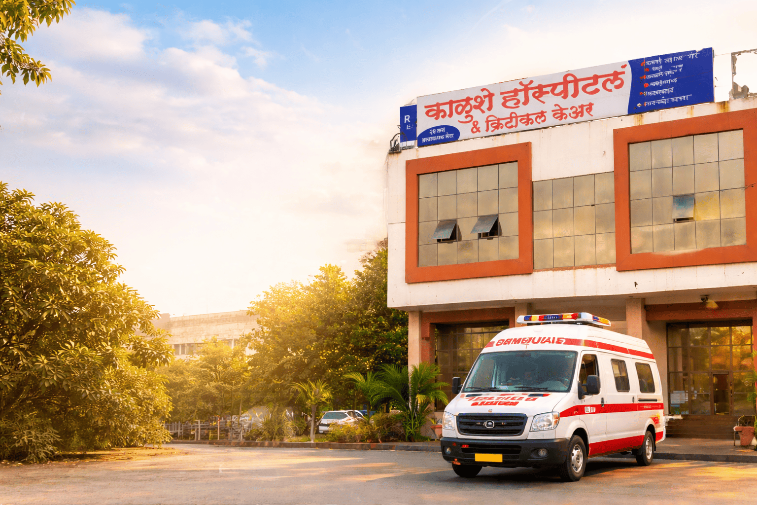 Kalushe Hospital Building Washim